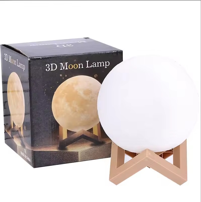 Miniatura 3 de Lámpara tipo Luna 3D